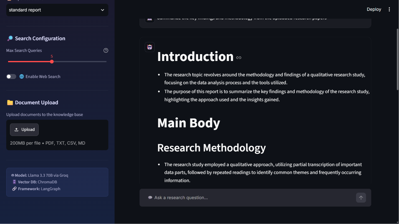 AI Research Assistant